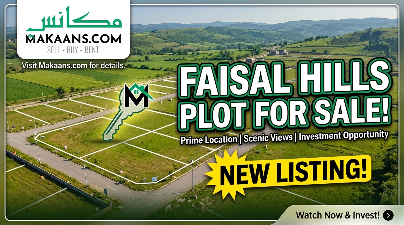 Faisal Hills Plot For Sale 2026