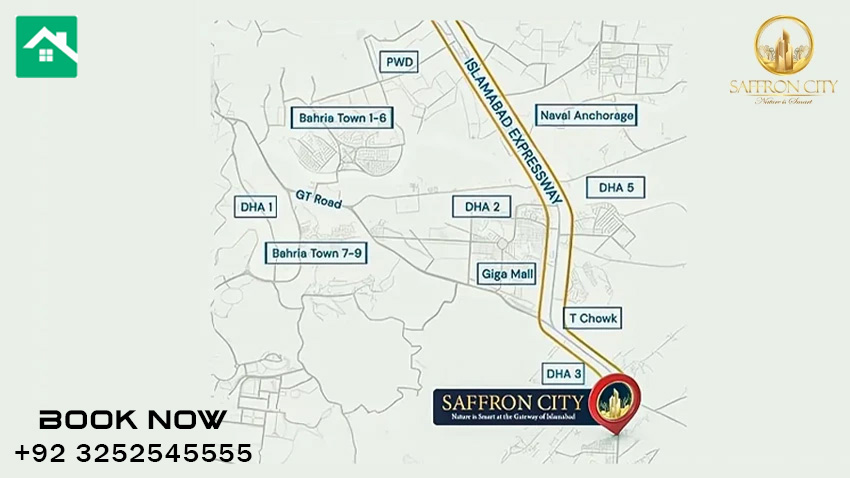 Near by land mark saffron city