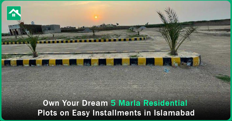 5 Marla Residential Plots on Easy Installments in Islamabad