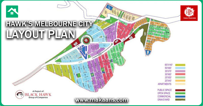 Hawks Melbourne City Rawalpindi Master Layout Plan
