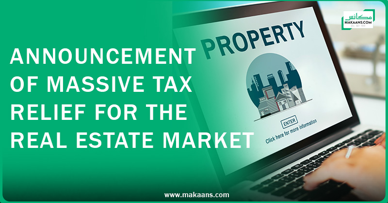 Announcement of Massive Tax Relief for the Real Estate Market