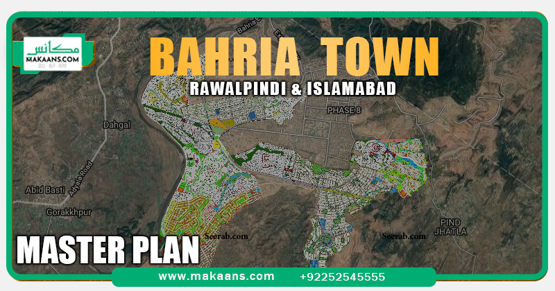 Master Plan Bahrai Town Rawalpindi islamabad