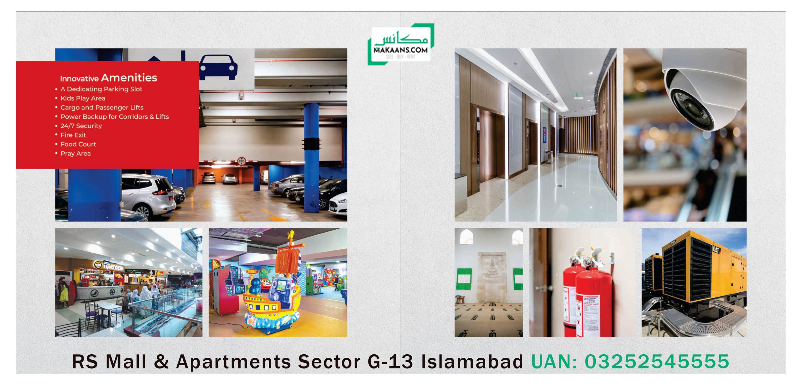RS Mall and Apartments Brochure 2025 Amenities innovative