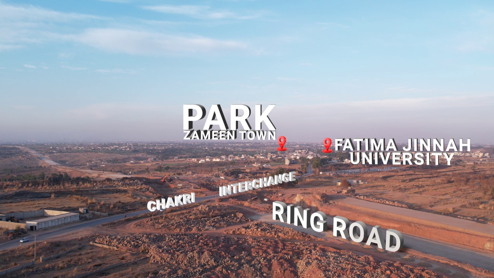 Ring Road Near Park Zameen Town interchange chakri road