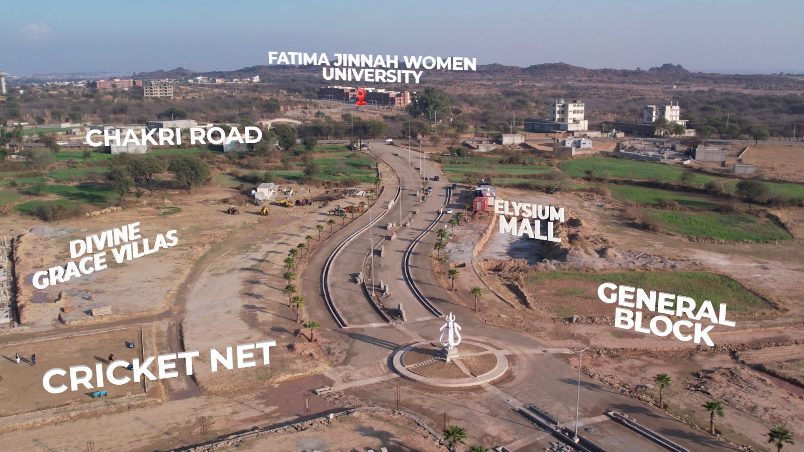 General Block or Food Cord Park Zameen town