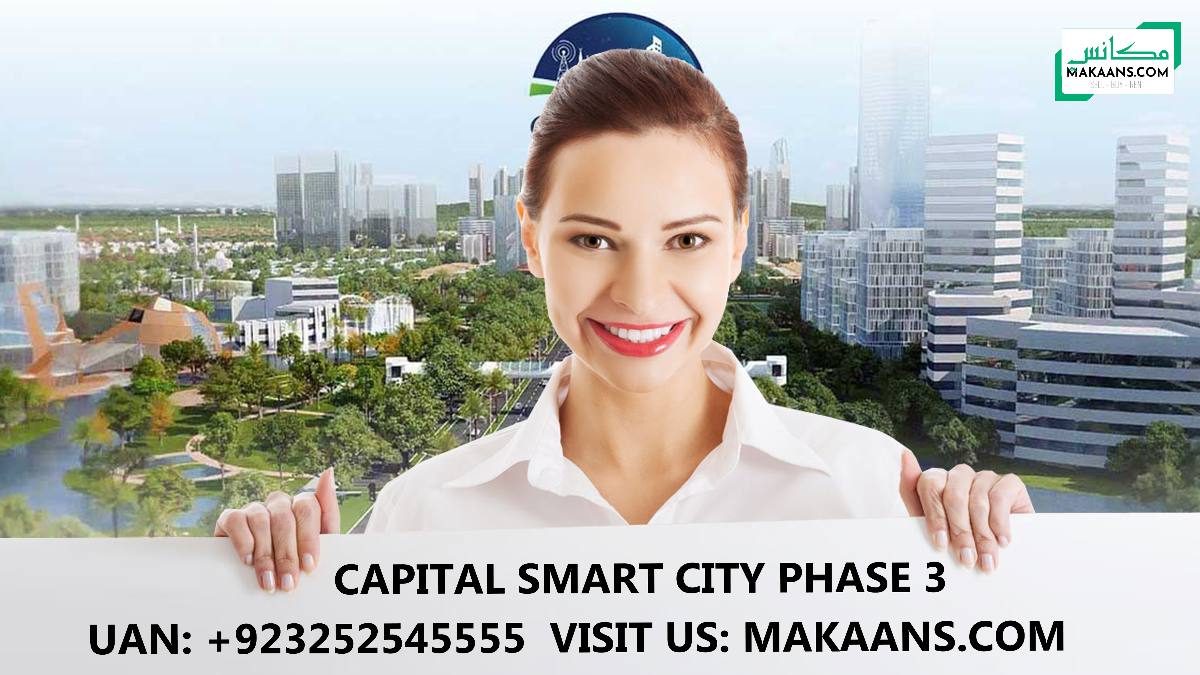 Contact us capital smart city phase 3 uan 03252545555