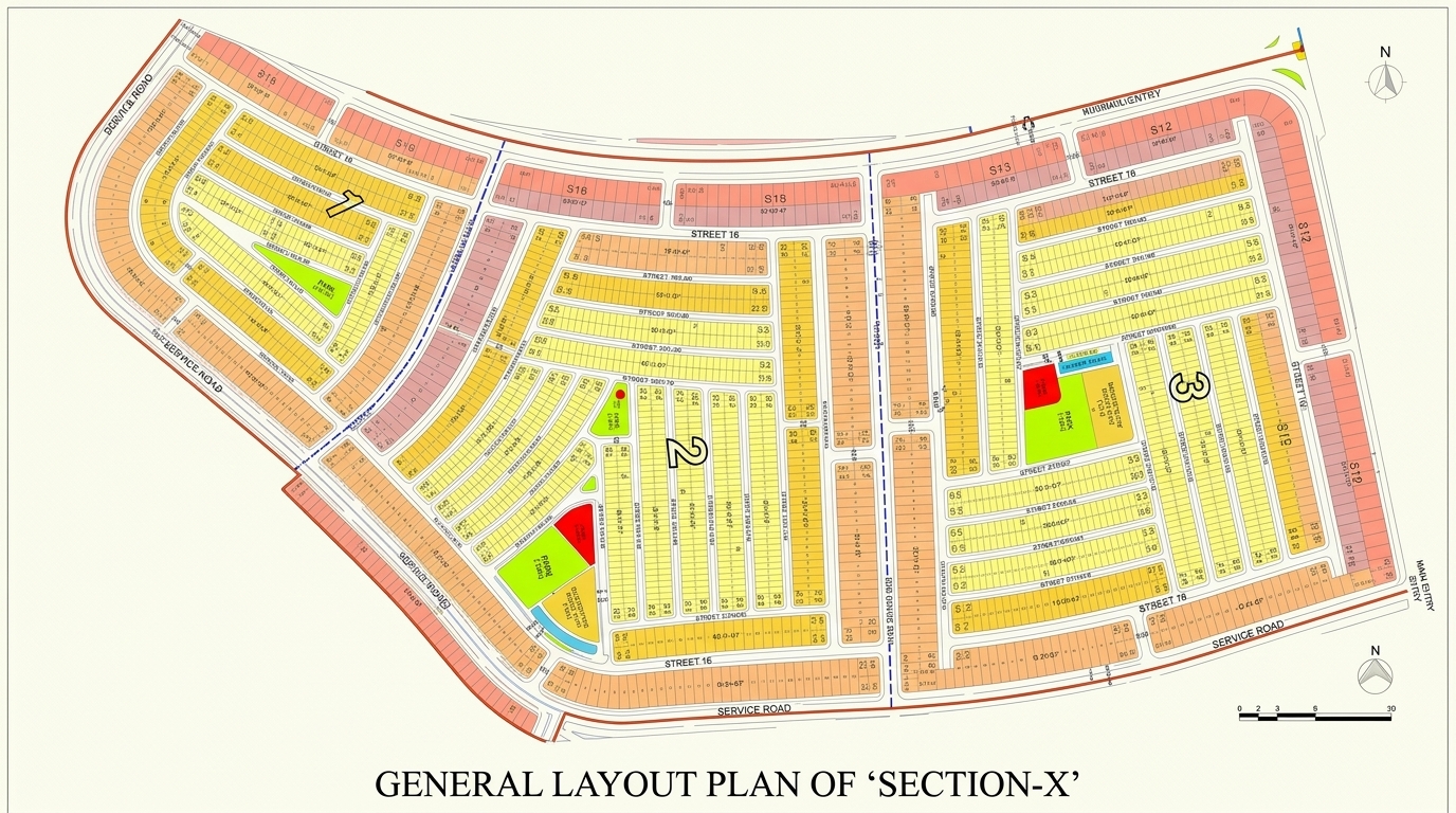 Faisal Town Phase 2 Sector X Master Plan